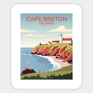 CAPE BRETON ISLAND Sticker
